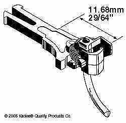 Kadee 20 HO Scale #20 NEM (362) European-Style Mount Knuckle Coupler 2 Pairs