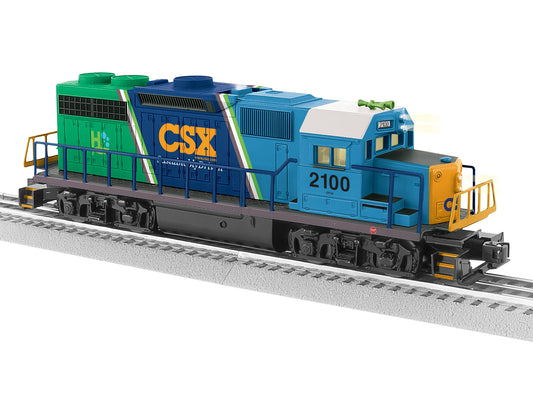 Lionel 6-2534010 O Gauge CSX LionChief Plus 2.0 GP38 #2100