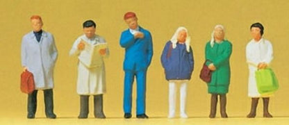 Preiser 14071 HO Scale Pedestrians Waiting Travellers At The Platform