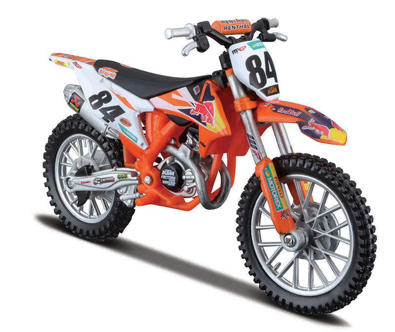 Bburago 51073-1 1/18 Scale Red Bull Ktm Factory Racing Team