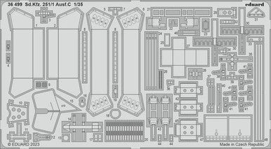 Eduard 36499 1/35 Sd.Kfz. 251/1 Ausf.C for Academy