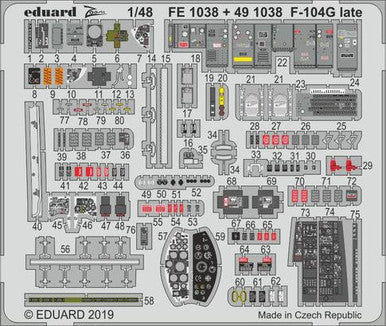 Eduard FE1038 1/48 F-104G Late for Kinetic