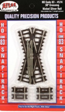 Atlas 574 HO Code 83 30º Crossing