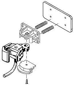 Kadee 779 G Scale Couplers - 1 Pair -- Sill-Mounted