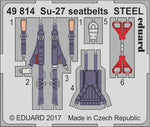Eduard 49814 1/48 Seatbelts Su27 Steel for HBB (Pre-Painted)