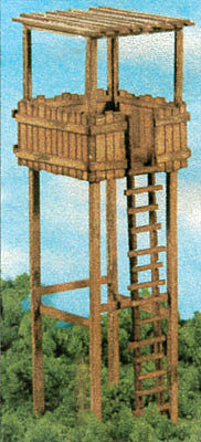 GCLaser 19085 HO Scale Hunter's Stand -- Laser-Cut Matboard Kit