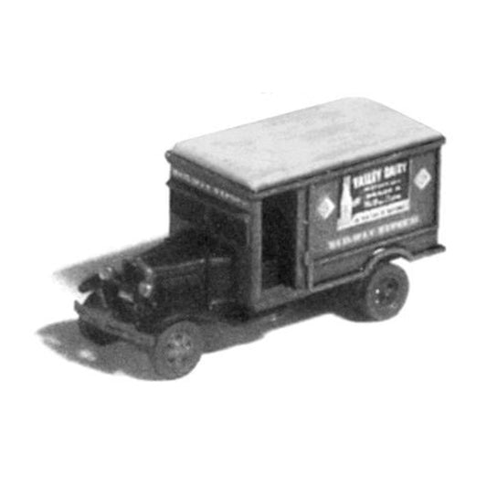 GHQ 56014 N Scale (Metal Kit) -- 1930s Railway Express Agency Truck