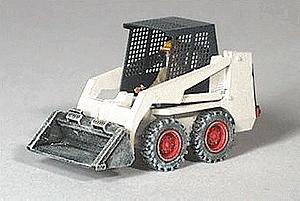 GHQ 61001 HO Scale Construction Equipment (Unpainted Kit) -- "Bobcat" Skid-Steer