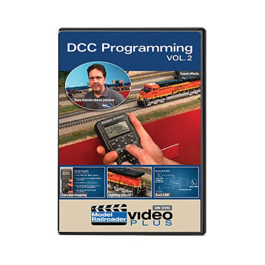 Kalmbach Publishing 15312 All Scale DCC Programming DVD -- Volume 2 (1 Hour, 11 Minutes)