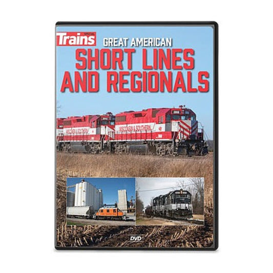 Kalmbach Publishing 16111 All Scale Great American Short Lines and Regionals DVD -- 60 Minutes