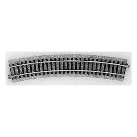 Kato 2210 HO Scale Curved Track 22.5-Degree Radius pkg(4) - Unitrack