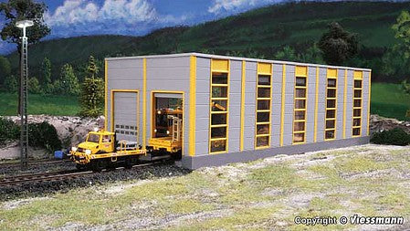 Kibri 39252 HO Scale Modern Engine House - Maintenance Bay -- Kit