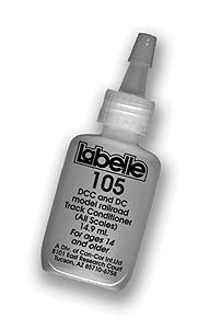 Labelle Industries 105 All Scale Track Conditioner with Pads -- 1/2oz 14.8mL