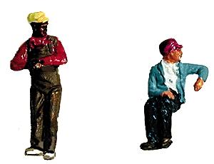 Labelle Industries 7009 HO Scale Contemporary Diesel Engineer/Fireman Set pkg(2)