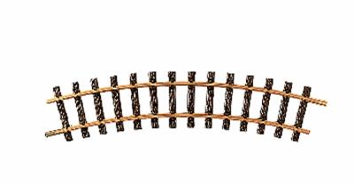 LGB 15000 G Scale R2 Curved Track -- 30-Degree 5'5" Diameter (12 Pieces)