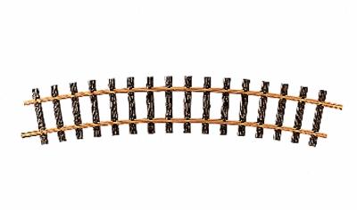 LGB 16000 G Scale R3 Curved Track -- 22.5-Degree, 8'2" Diameter (12 Pieces)