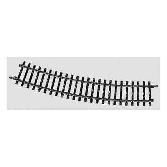 Marklin 2232 HO Scale K Track -- 16-3/4" 42.5cm, 22-Degree, 30' Radius Curve