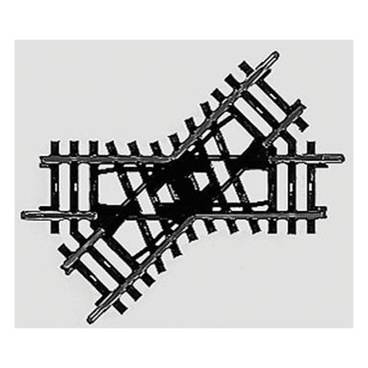 Marklin 2258 HO Scale K Track Standard Crossing -- 45 Degrees