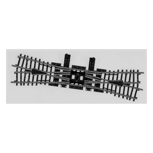 Marklin 2275 HO Scale K Track -- Manual Double Slip Switch