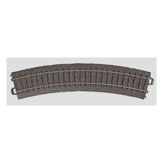 Marklin 24130 HO Scale 3-Rail C Track -- R1 Curve 14-3/16" 36cm Radius, 30-Degree