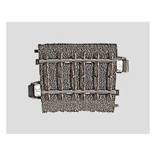 Marklin 24206 HO Scale 3-Rail C Track -- R2 Curve 17-1/4" 43.8cm Radius, 5.7-Degree