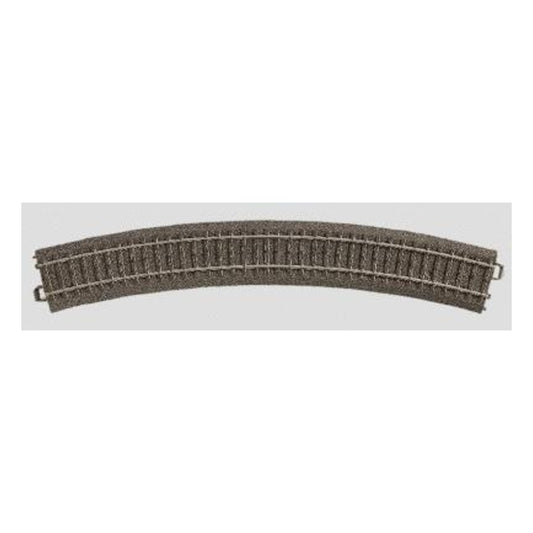 Marklin 24330 HO Scale 3-Rail C Track -- R3 Curved, 20-1/4" 51.5cm Radius, 30 Degrees