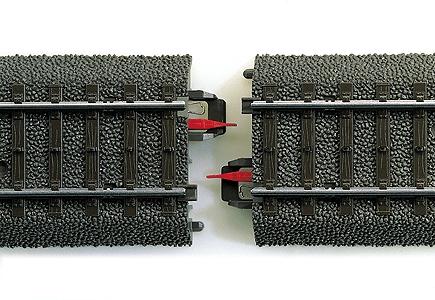 Marklin 74030 HO Scale Marklin Rail Joint Insulator -- For C Track pkg(8)