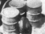Micro Engineering 80146 N Scale Oil Drums pkg(7)