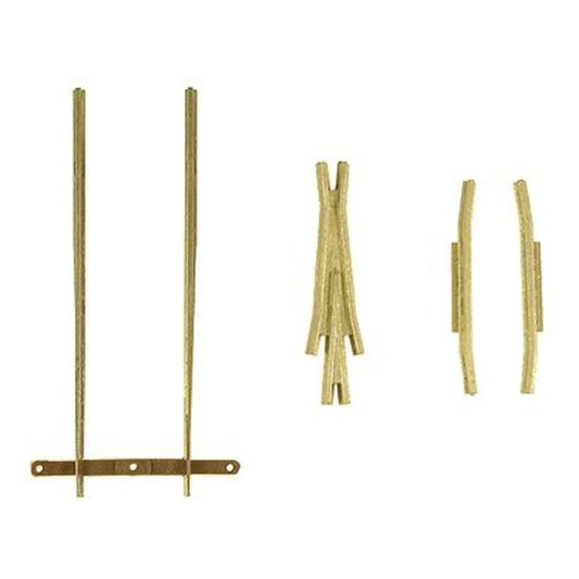 Micro Engineering 80316 HO Scale Turnout Parts Kit -- For #6 Code 83 Turnouts