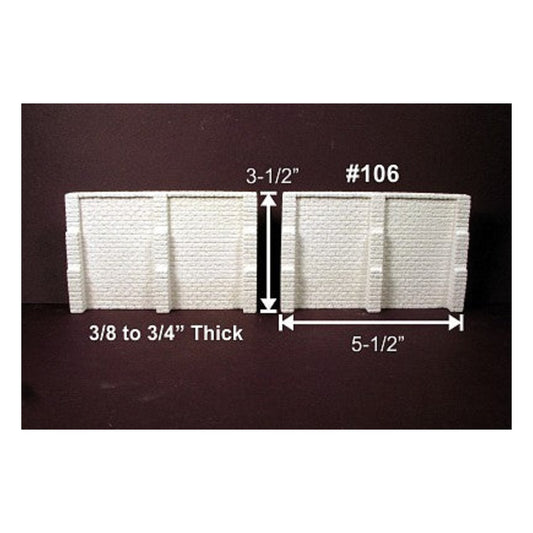 Monroe Models 106 HO Scale Retain wall cut stone 2/