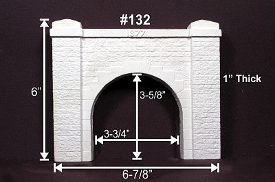 Monroe Models 132 HO Scale Dbl Tun Portal Hoosac