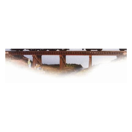 Monroe Models 2010 HO Scale Hobo Creek Bridge -- Kit - 8-1/2 x 1-5/8 x 1-3/8" 21.6 x 4.1 x 3.5cm