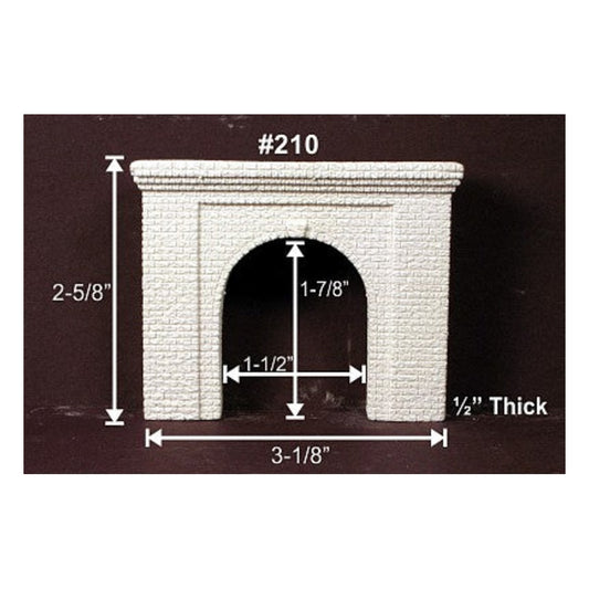 Monroe Models 210 N Scale Sngl Tun Portal Cut Stone