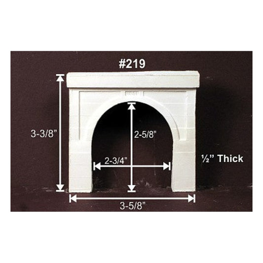 Monroe Models 219 N Scale Clrkbg-B&O dbl tun portal
