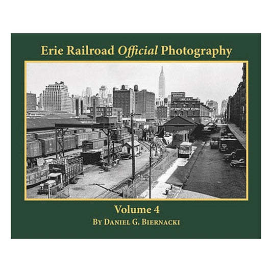 Morning Sun Books 6638 All Scale Erie Railroad Official Photography -- Volume 4 (black, and white)