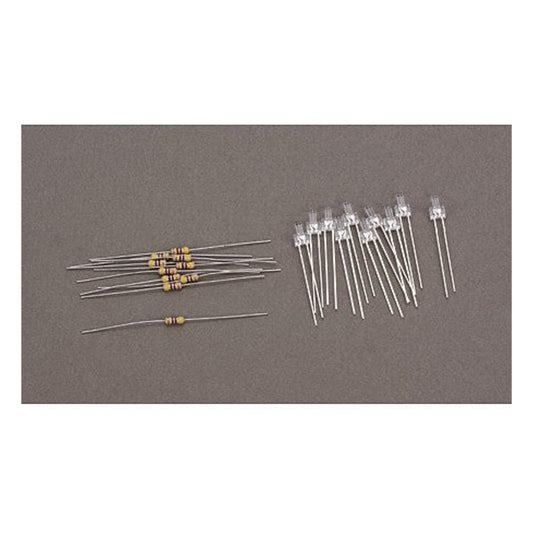 Miniatronics 1282610 All Scale Tower LED 2mm -- Yeloglo (Golden White) pkg(10)
