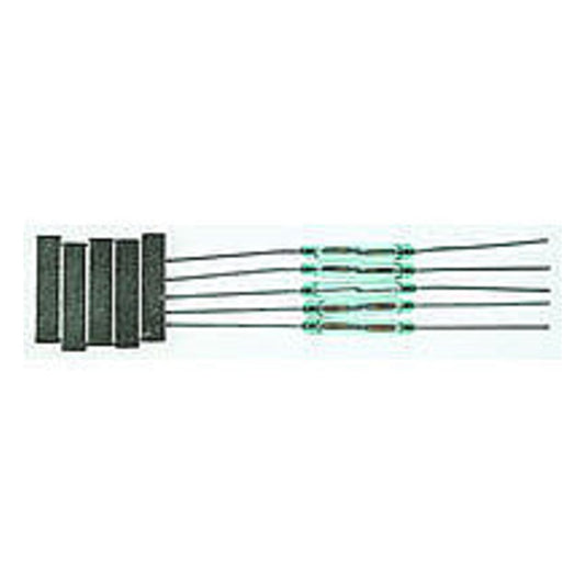Miniatronics 32N5805 N Scale Magnetic Reed Switches -- N Scale - For Train Detection, 5 Sets of Switches & Magnets