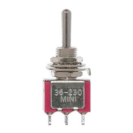 Miniatronics 3623004 All Scale Miniature Toggle Switches -- SPDT 5Amp 120V Center Off pkg(4)