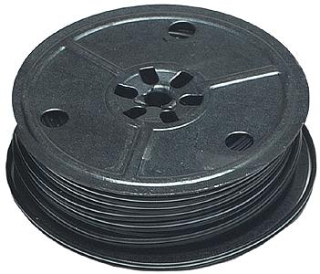 Miniatronics 4822825 All Scale 28-Gauge Flat Two-Conductor Stranded Miniature Wire - 25' 7.6m -- Black
