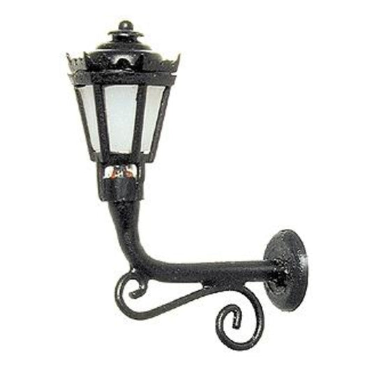 Miniatronics 7200601 HO Scale Lamppost Accessory Parts -- Outdoor Building Light (black)