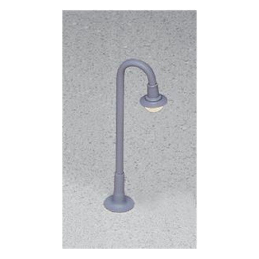 Miniatronics 7237201 HO Scale Lampposts -- Parking Field Light (gray) 2-1/4" 5.6cm