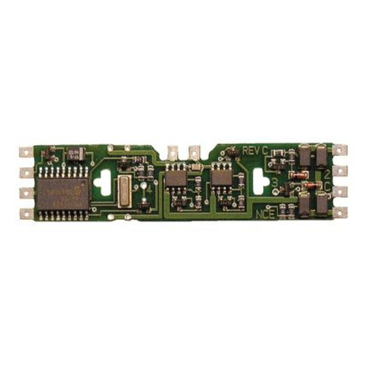 NCE Corporation 106 HO Scale DA-SR Solder-In DCC Decoder - Silent Running(TM)