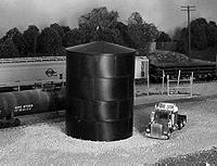 Rix Products 503 HO Scale Peaked Top Water/Oil Tank -- Kit
