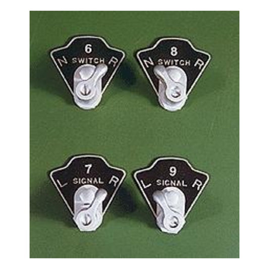 Rix Products 61 HO Scale CTC Knob Set -- Kit pkg(2)
