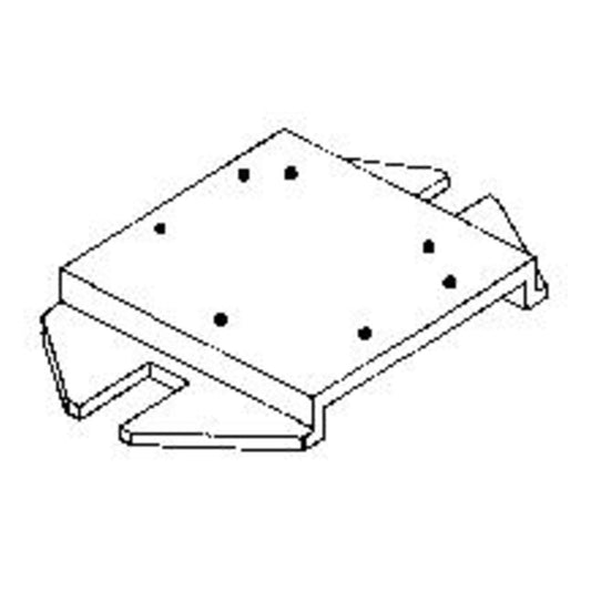 Rix Products 7 All Scale Rix Adjusto Pad -- For Mounting Switch Machines