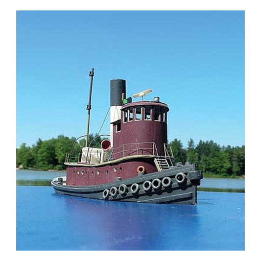 Sylvan Scale Models N2027 N Scale 81' Railroad Tug Boat - Resin Kit -- Unpainted