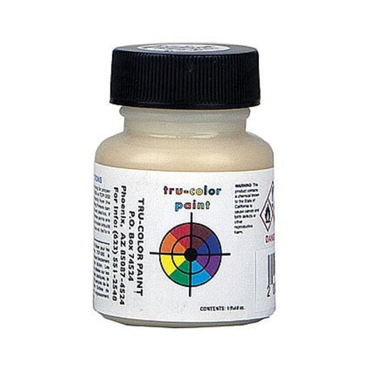 Tru-Color Paint 342 All Scale Railroad Color Acrylic Paints - 1oz 29.6mL -- Brooklyn & Queens Transit Cream