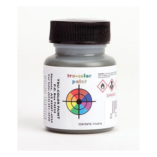 Tru-Color Paint 854 All Scale Flat Brushable Color Acrylic Paints - 1oz 29.6mL -- Canadian National Green