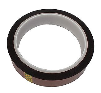 Train Control Systems (TCS) 1305 All Scale Kapton Tape - Roll - Length: 36 Yards 32.9m -- Width: 3/4" 1.9cm