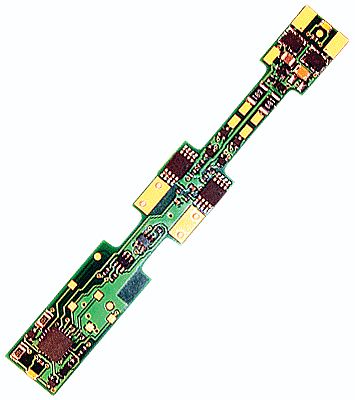 Train Control Systems (TCS) 1318 N Scale K1D4-NC 4-Function Drop-In DCC Decoder -- For Kato SD70ACe, SD70M, SD40-2 & GG1 Electric